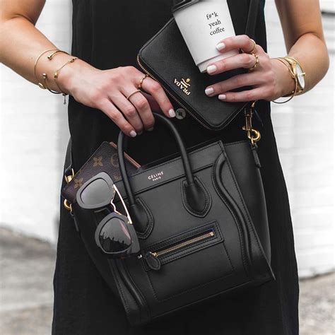 celine dust bag|Celine nano bag.